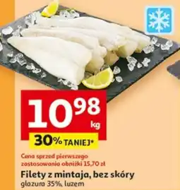 Auchan Filety z mintaja oferta