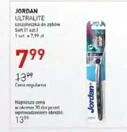 Jawa Drogerie Jordan ultralite szczoteczka do zębów soft oferta