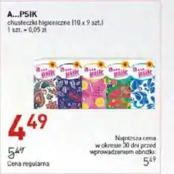 Jawa Drogerie A...psik chusteczki higieniczne oferta