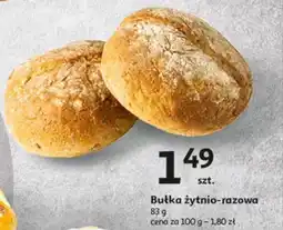 Auchan Bułka żytnio-razowa oferta