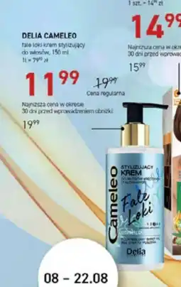Jawa Drogerie Delia cameleo fale loki krem stylizujący do włosów oferta