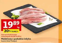 Medaliony z podudzia indyka