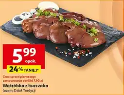 Auchan Wątróbka z kurczaka oferta