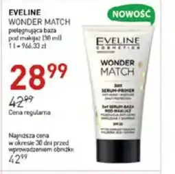 Jawa Drogerie Eveline wonder match pielęgnująca baza pod makijaż oferta
