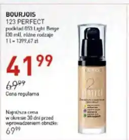 Jawa Drogerie Bourjois 123 perfect podkład oferta