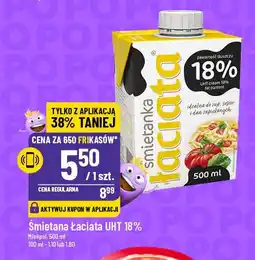 Polomarket Śmietana 18% Łaciata oferta