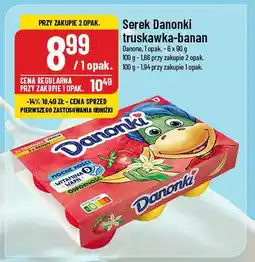 Polomarket Serek truskawka-wanilia Danonki oferta