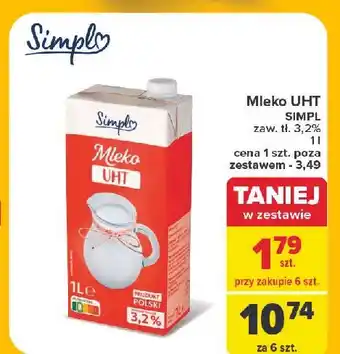 Carrefour Market Mleko 3.2% Simpl oferta