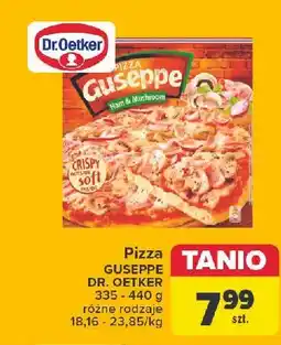 Carrefour Market Pizza z szynką i pieczarkami Dr. Oetker Guseppe oferta