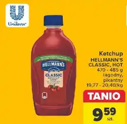 Carrefour Market Ketchup łagodny classic Hellmann's oferta
