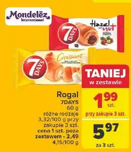 Carrefour Market Rogal hazelnut 7 Days oferta
