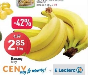 E.Leclerc Banany 1kg oferta