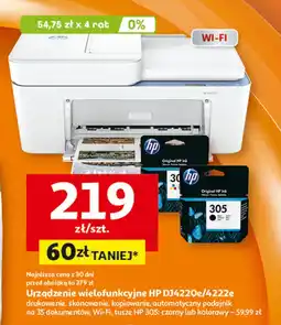 Auchan Tusz original 305 czarny Hp oferta