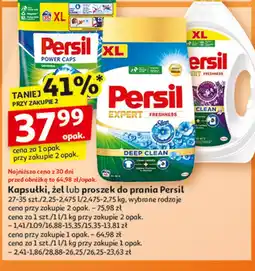 Auchan Kapsułki do prania deep clean universal Persil Power Caps oferta
