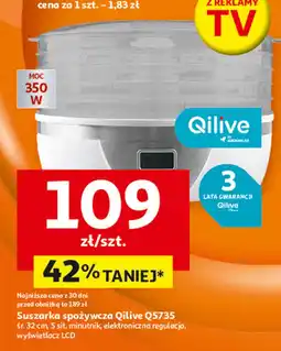 Auchan Suszarka spożywcza q.5735 Qilive oferta