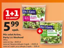 Auchan Mieszanka sałat party Fit & Easy oferta