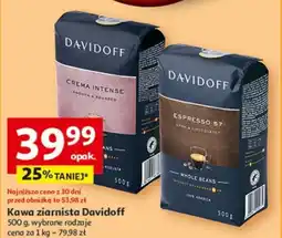 Auchan Kawa ziarnista Davidoff oferta