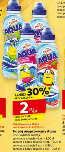 Auchan Woda jabłkowa Hortex Leon Aqua oferta