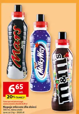 Auchan Napój mleczny M&M's Shake oferta