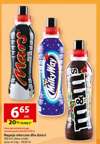 Auchan Napój mleczny Milky Way Milk oferta