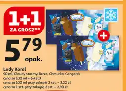 Auchan Lód burza Koral oferta