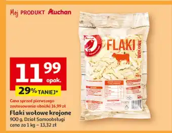 Auchan Flaki wołowe krojone Auchan oferta