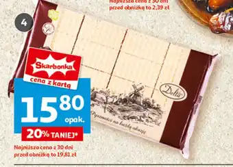 Auchan Wafle podkarpackie z czekoladą Delta oferta