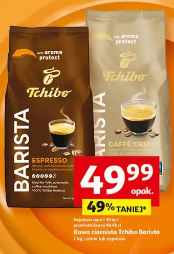 Auchan Kawa Tchibo Barista Espresso oferta