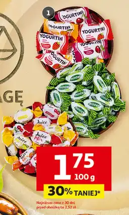 Auchan Cukierki juice mix Roshen oferta