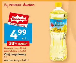 Auchan Olej rzepakowy Auchan oferta