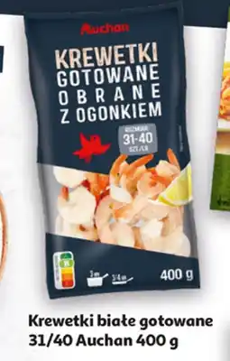 Auchan Krewetki koktajlowe gotowane obrane Auchan Różnorodne (Logo Czerwone) oferta