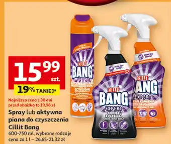 Auchan Spray koniec z pleśnią Cillit Bang oferta