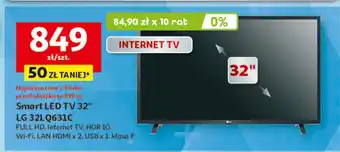 Auchan Telewizor 32'' 32lq631c Lg oferta