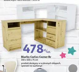 Auchan Biurko carlos corner br oferta