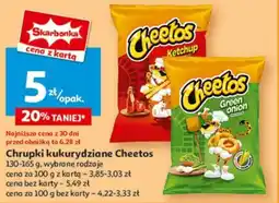 Auchan Chrupki kukurydziane Cheetos oferta