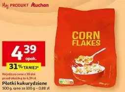 Auchan Płatki kukurydziane oferta