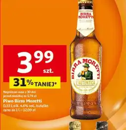 Piwo Birra Moretti