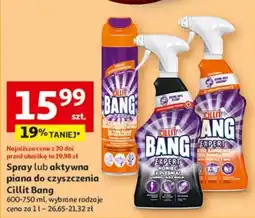 Auchan Spray lub aktywna piana do czyszczenia Cillit Bang oferta