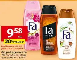 Auchan Żel pod prysznic Fa oferta