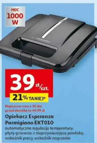 Auchan Opiekacz Esperanza Parmigiano EKT010 oferta
