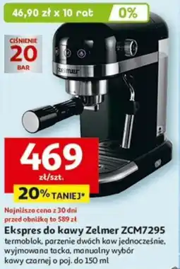 Auchan Ekspres do kawy Zelmer ZCM7295 oferta
