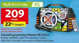 Auchan Głośnik przenośny Manta HELIOS2 oferta