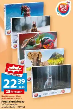 Auchan Puzzle krajobrazy 1000 elementów oferta