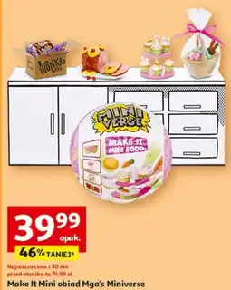 Auchan Make It Mini obiad Mga's Miniverse oferta