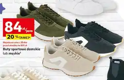 Auchan Buty sportowe damskie lub męskie oferta