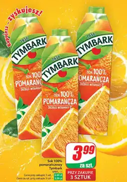 Dino Sok 100% pomarańczowy Tymbark oferta
