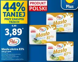 Lidl Masło ekstra 83 % Pilos oferta