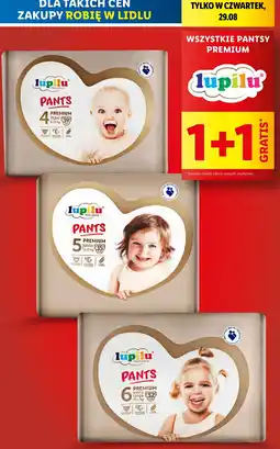 Lidl Pieluchomajtki 4 Lupilu Pants Premium oferta