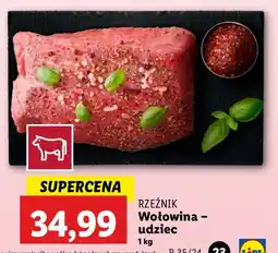 Lidl Udziec wołowy Rzeźnik Codzienna Dostawa oferta