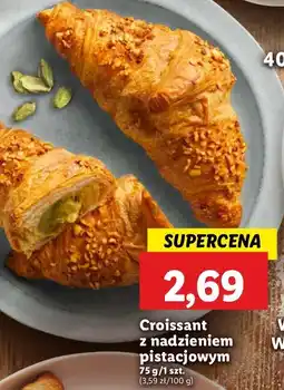Lidl Croissant z nadzieniem pistacjowym oferta